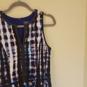 Sleeveless Fit-flare Dress with Pockets